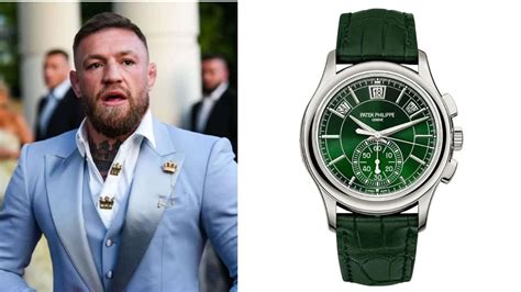 conor mcgregor patek philippe|Spotted .